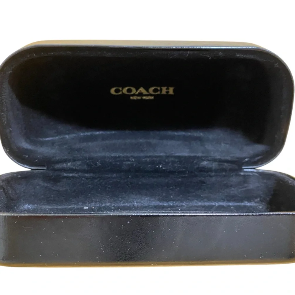 Coach Black Eyeglass Sunglass Case